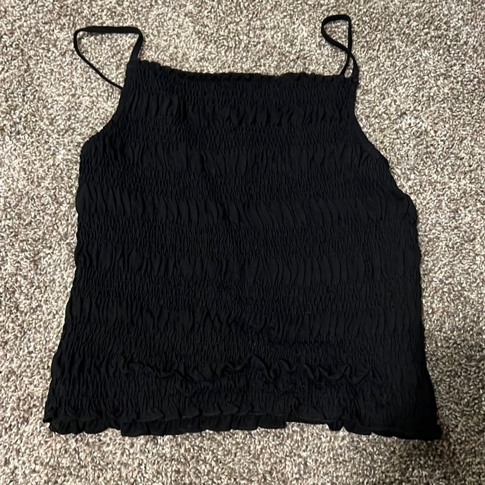 Black tank. Never worn.